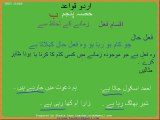Urdu Grammar Part 5 (b) Types of Fail