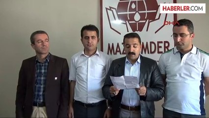 Der Hakkari Şubesi, Suriyedeki Katliamları Kınadı