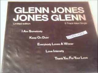 GLENN JONES- Keep On Doin'