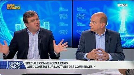 Émission spéciale commerces à Paris: Philippe Solignac, Yves Puget, Bernard Morvan et Rachel Picard, dans Grand Paris – 31/05 3/4