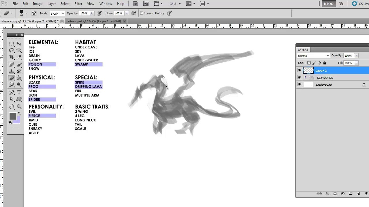 Create and Design a monster part 3