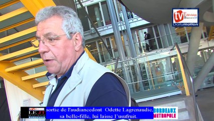 TVBordeaux33 5 Militants du DAL devant le tribunal de Bordeaux mercredi 9 Avril 2014