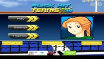 Flick Hit Tennis 3D - Android and iOS gameplay PlayRawNow