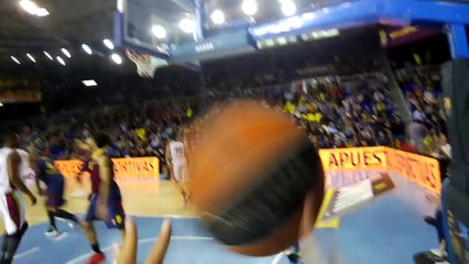 Euroleague action through Google Glass