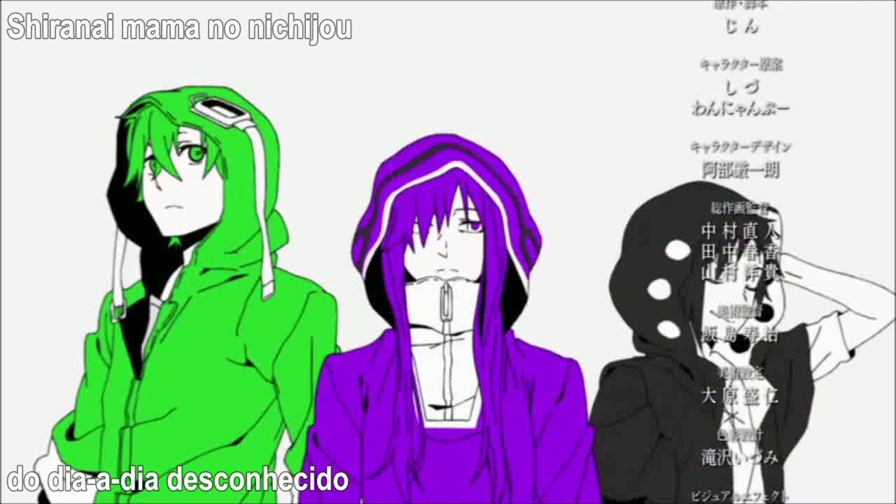 Mekaku City Actors - Opening (legendado PT/BR)