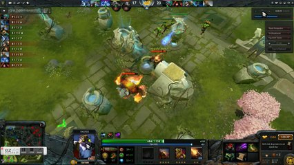 Dota 2 Gameplay: Sniper (1 rapier)