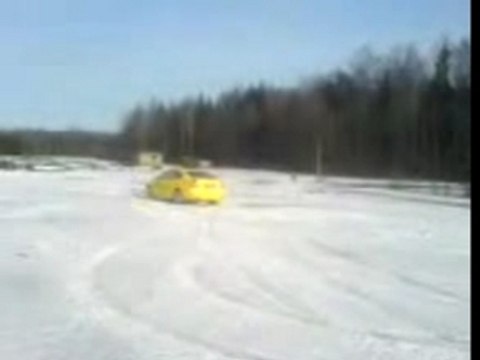 Skoda Octavia II RS (sur la neige)