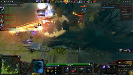 Dota 2 Gameplay: Tidehunter Ability Draft (Lion Ult)