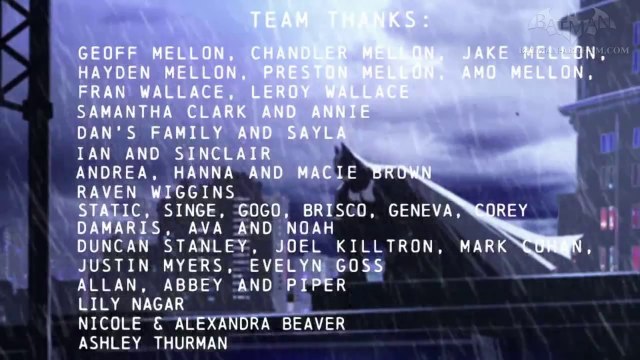 Batman Arkham Origins Blackgate - End Credits [Deluxe Edition]