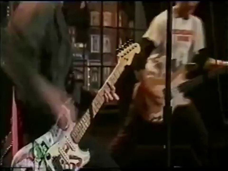 Green day - Basket case - live - Letterman's Late show (1994)