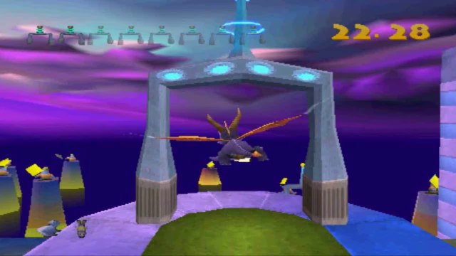 Spyro 2 : Gateway To Glimmer - Plaines Automnales : Circuit Métro