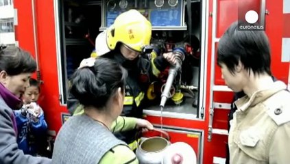 Agua corriente contaminada en la ciudad china de Lanzu