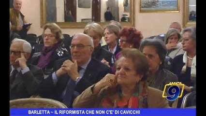 Barletta | Il riformista che non c'è di Cavicchi