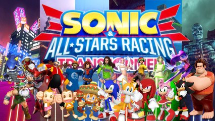 video test sonic & all stars racing transformed