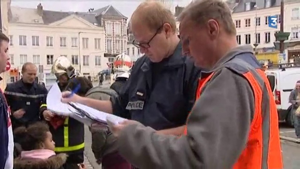 Bolbec :  après l'incendie dans un immeuble