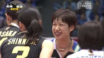 V.LEAGUE 2013/14 Final Okayama vs. Hisamitsu 2/4