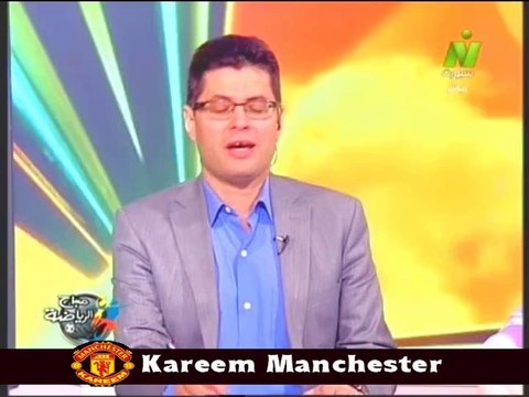 لقاء الاعلاميان طارق رضوان ومني عبد الكريم مع الناقد الرياضي جمال الزهيرى 13 ابريل 2014