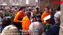 Pèlerinage étudiant au Mont-Saint-Michel