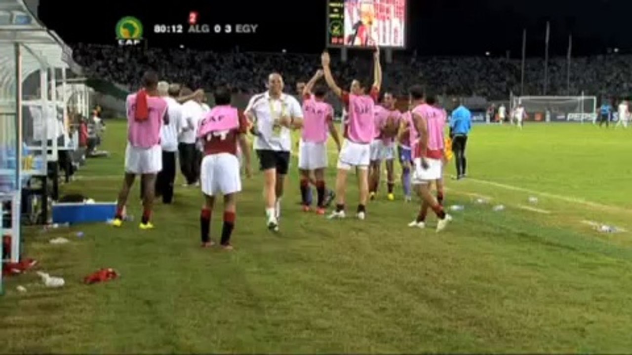 Most passes before a goal - EGYPT vs Algeria World Record 37 consecutive passes