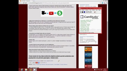 Youtube Adsense 'den Nasıl Para Kazanılır   - Temel Bilgiler -