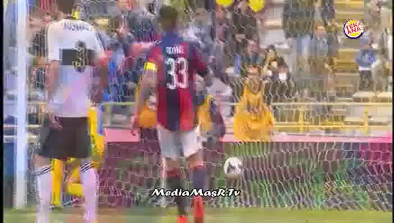 هدفي مباراة بولونيا 1-1 بارما - الاسبوع 33 - تعليق لحدان الفيحاني - 13/4/2014