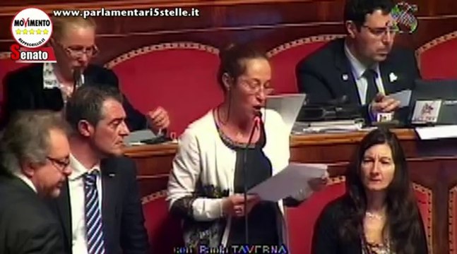 M5S #416Ter, Paola Taverna legge le parole di Ferdinando Imposimato - MoVimento 5 Stelle