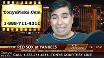 MLB Pick Prediction New York Yankees vs. Boston Red Sox Odds Preview 4-13-2014