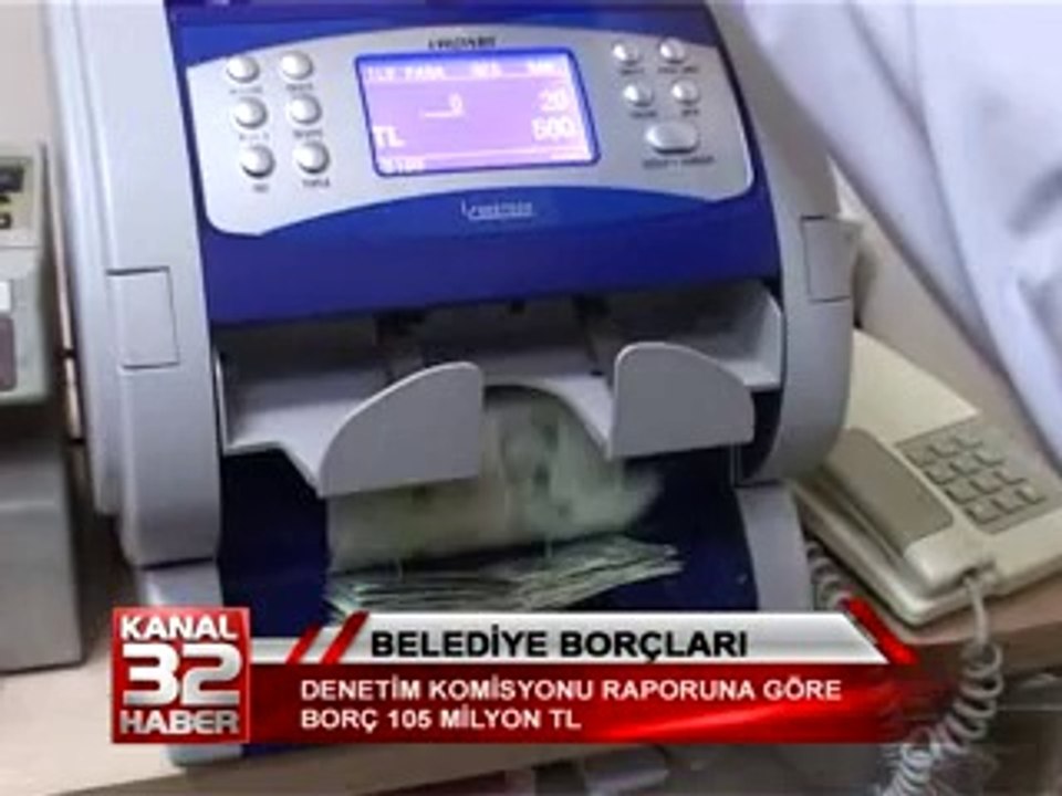 Isparta Belediyesinin borçları 2014
