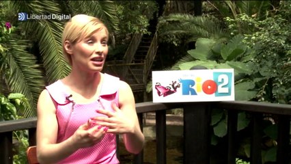 Entrevista a Soraya Arnelas por la película 'Rio 2'