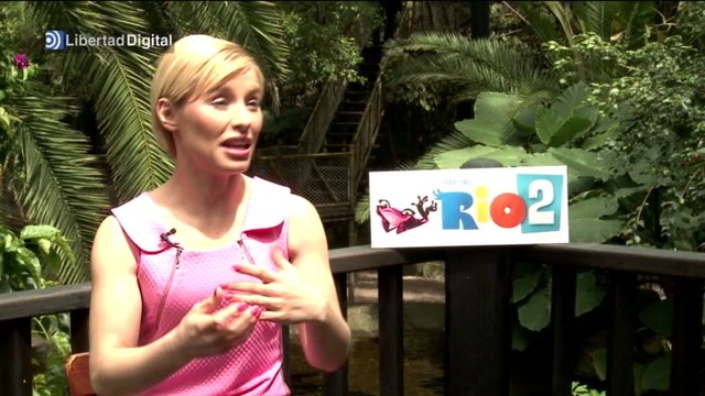 Entrevista a Soraya Arnelas por la película 'Rio 2'