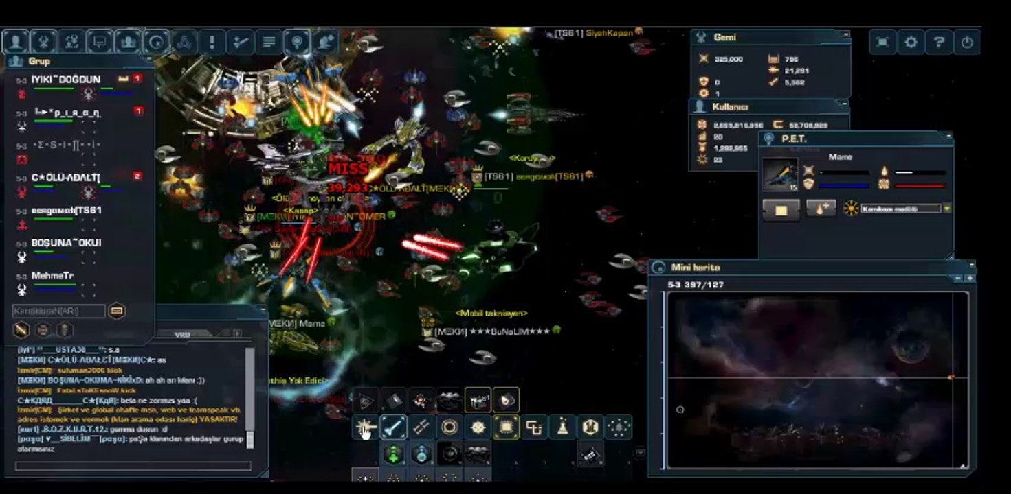 Darkorbit Tr5 Arı klanı ve Ts61 Kesimi İç Savaş