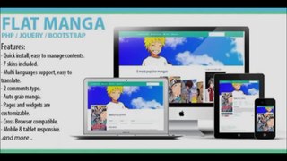 Flat manga - Build your own manga reader site