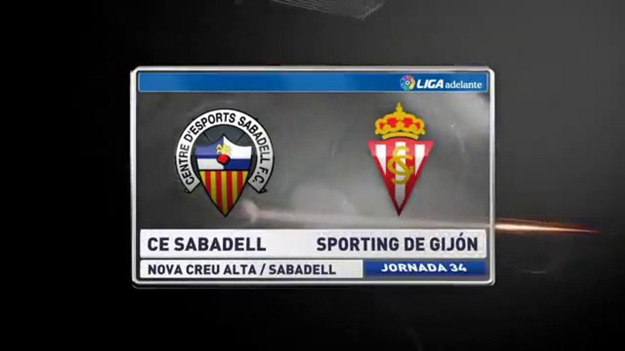 Sabadell 2 Sporting 0