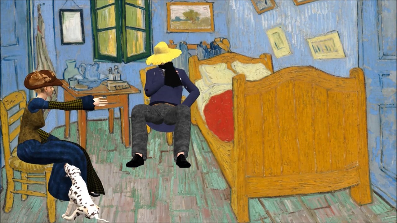 In Gogh's bedroom