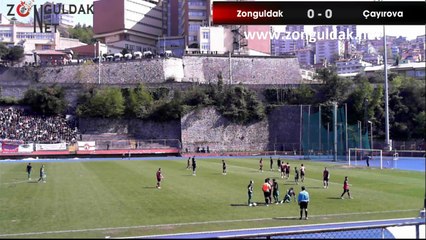 Zonguldak Kömür Spor - Çayırova Spor Maçı ilk Yarı 13.04.2014