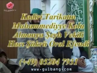 Şeyh Vekili Hacı Şükrü Efendi (Kadiri Dergahı Bielefeld)