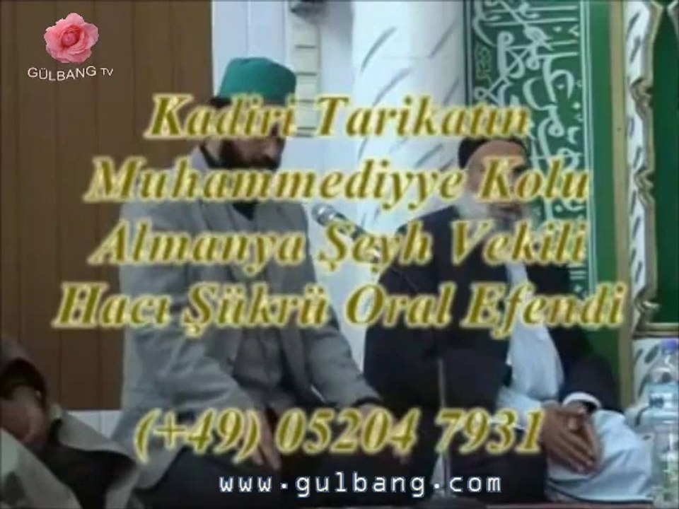 Şeyh Vekili Hacı Şükrü Efendi (Kadiri Dergahı Bielefeld)