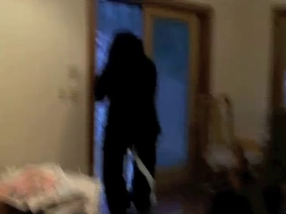SCARY HOME INVASION CAUGHT ON TAPE