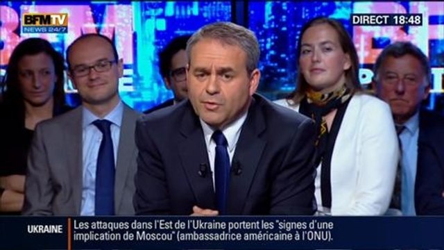BFM Politique: L'interview de Xavier Bertrand par Anna Cabana du Point - 13/04 3/6