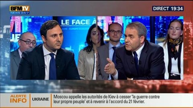BFM Politique: Xavier Bertrand face à Eduardo Rihan Cypel - 13/04 5/6