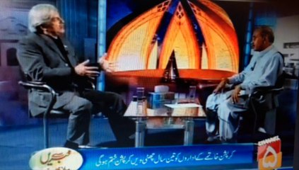 Masood Sharif Khan Khattak in Khabrain ke Saath Mulaqat with Abdul Wadood Qureshi (12 Apirl 2014)  Part 2