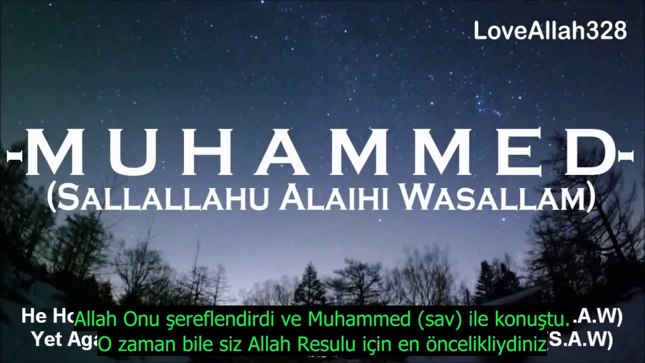 Peygamber Efendimizin sav Bize Olan Sevgisi Dailymotion Video