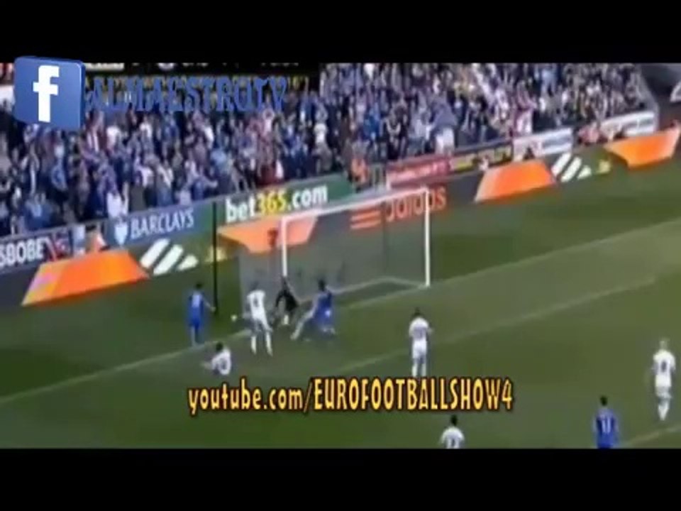 ملخص لمسات محمد صلاح امام سوانزي سيتي]