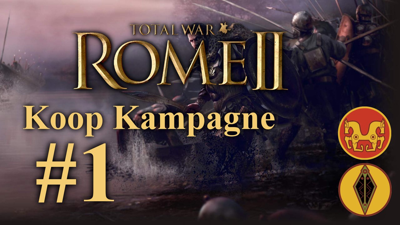Total War Rome 2 Koop Kampagne Part 1 - QSO4YOU Gaming