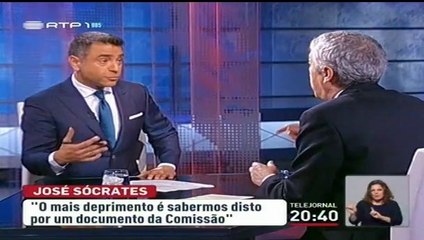 A Opinião  de José Sócrates 14-04-2014
