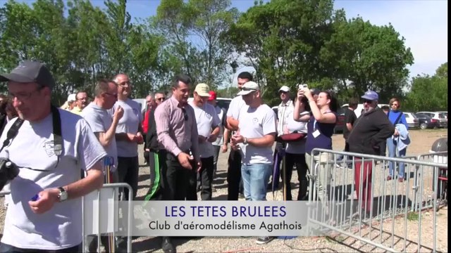 AGDE - 2014 - Des têtes brulées au commandes .. pour un club d'aéromodélisme agathois