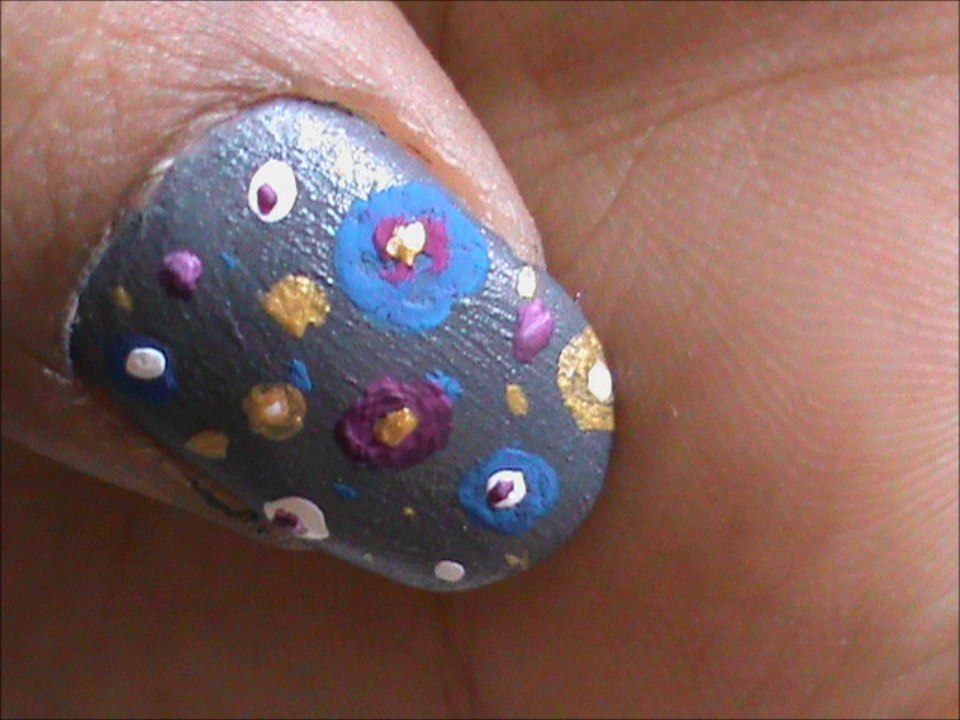 Cute Dots Nail Polish designs