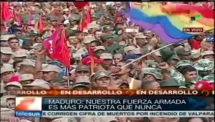 Ejército venezolano rescató en 2002 la democracia: pdte. Maduro