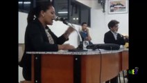 Sessão Câmara de Vereadores / Batalha-PI (11/04/2014) - Vereadora Shammara