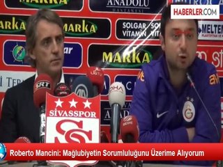 Roberto Mancini: Mağlubiyetin Sorumluluğunu Üzerime Alıyorum